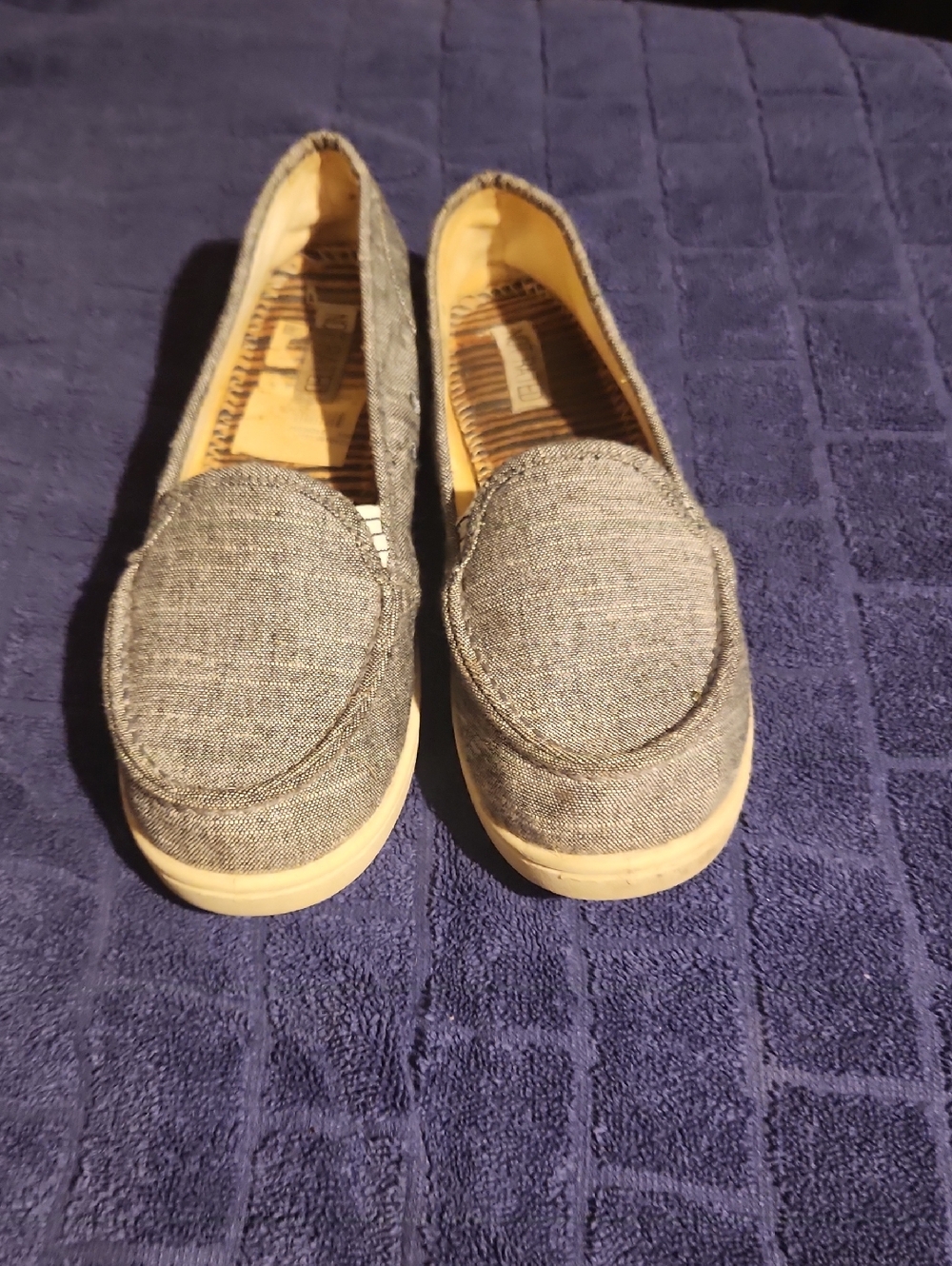Not Rated Gray Slip-On Flats